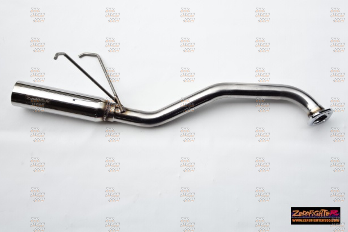 ゼロファイター リアピース GK5用 Zero Fighter Auto Custom Straight Muffler Rear - Fit GK5 RS - RHDJapan